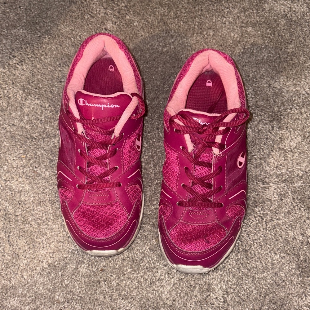Champion lace up Women's Fuchsia Sneakers size 8w